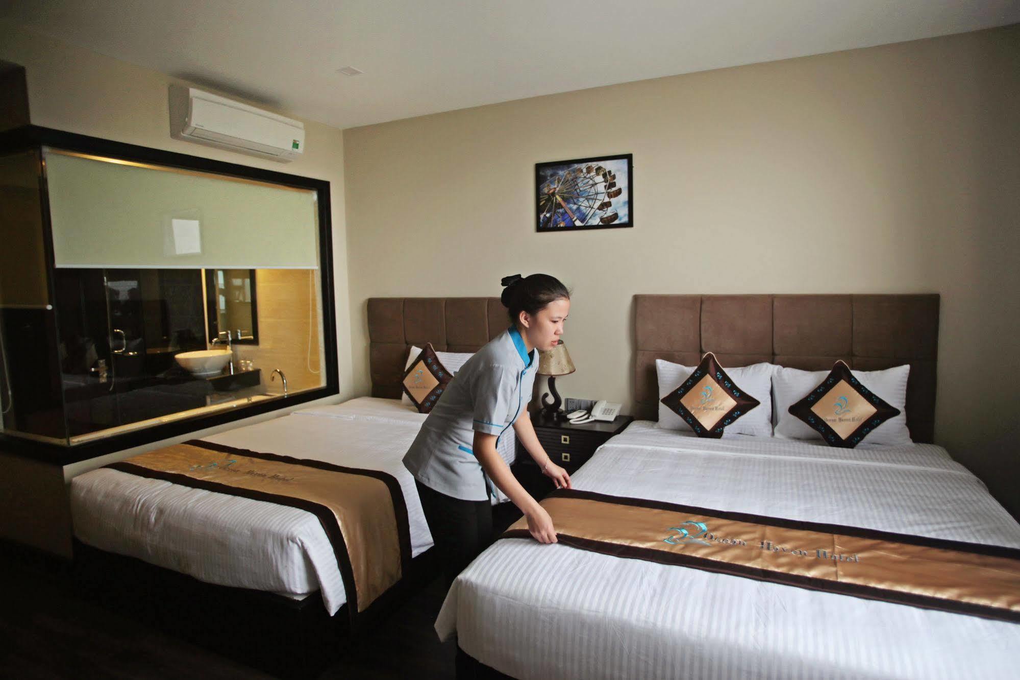 Ocean Haven Hotel Da Nang Bagian luar foto